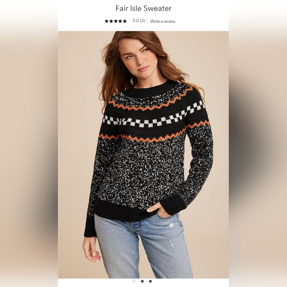 Fair Isle Sweater - Picture 6 of 7